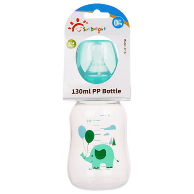 Green 5oz 130ml Botol Susu Bayi Standar PP