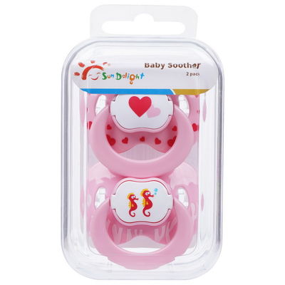BPA Free Soft ABS Silicone Baby Soother Dot