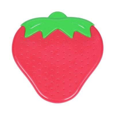 3 + Bulan Rubber Safe Strawberry Silicone Baby Soother