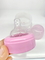 Bahan makanan silikon puting leher lebar botol bayi makan Bebas BPA PP botol susu plastik