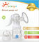 Sundelight PP SILICONE BPA Gratis Pompa Payudara Manual Dengan Botol