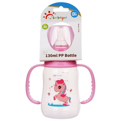 PP Arc Bayi Baru Lahir Memberi Makan Botol 5oz 130ml Double Handle