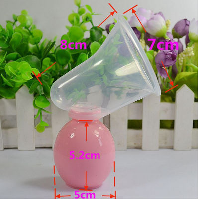 BPA Bebas Lateks Silikon Pompa Payudara Manual Dengan Botol Bayi Mengisap