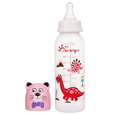 Standar 250ml 8oz PP botol bayi baru lahir memberi makan Safe microwave