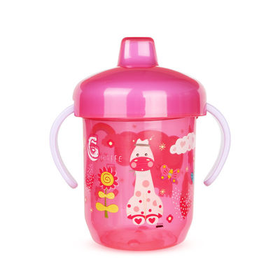 Tumpukan - Proof Baby Sippy Cup 9oz Kapasitas untuk Mess Free Feeding