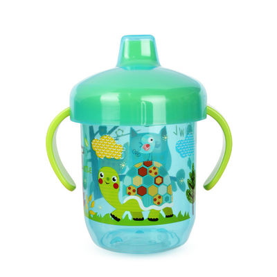 Tumpukan - Proof Baby Sippy Cup 9oz Kapasitas untuk Mess Free Feeding