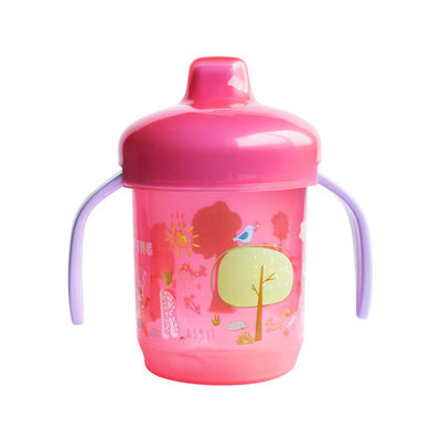 Tumpukan - Proof Baby Sippy Cup 9oz Kapasitas untuk Mess Free Feeding