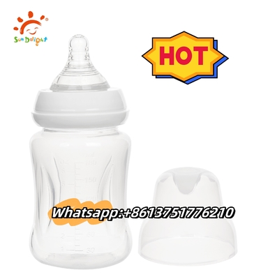 Botol perawat polypropylene yang aman untuk penitipan susu
