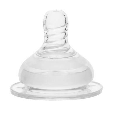 Botol bayi polipropilena tahan lama untuk sterilisasi gelombang mikro selama 0-6 bulan