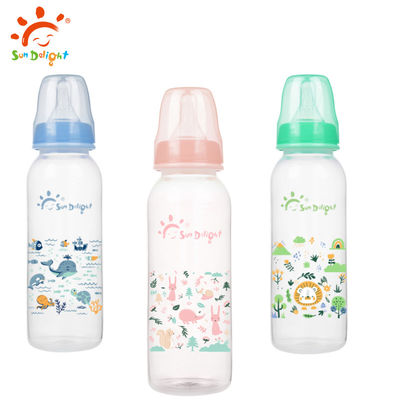 PP Botol Makan Bayi Baru Lahir 9 oz 、 250 ml Pabrik BPA FREE