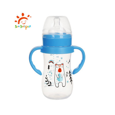 Botol Susu Bayi Leher Lebar 9oz PP