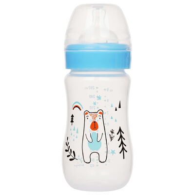 Botol Plastik Bebas BPA Untuk Bayi Baru Lahir Dengan Kapasitas 260 Ml Dan Desain Proof Leak
