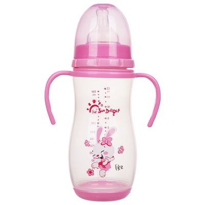 PP 12oz 330ml Botol Bayi Wide Neck Arc Polypropylene
