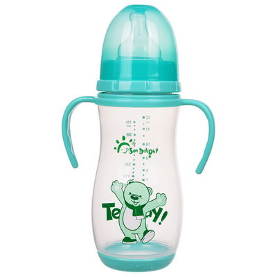 Botol Makan Bayi Double Handle PP 12oz 330ml Wide Neck Arc