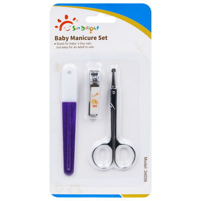 Set Gunting Kuku Bayi Stainless Steel Manicure