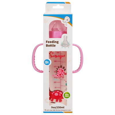 Botol Susu Bayi Baru Lahir BPA Free Double Handle PP