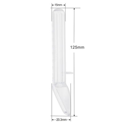 Nyaman 110 ℃ PP FDA Sendok Obat Bayi