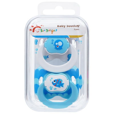 BPA Free Soft ABS Silicone Baby Soother Dot