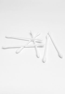 100% Cotton 100 Pcs Plastic Stick Bayi Safety Cotton Buds