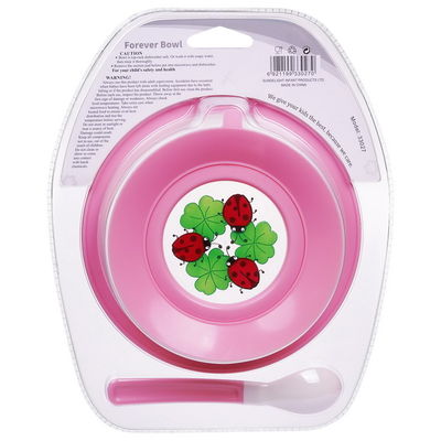 Phthalates Free 110-150 ℃ Forever Baby Feeding Bowl and Spoons