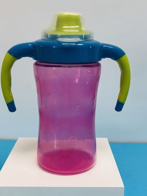 9 Bulan 7 Ounce Easy Grip BPA Gratis 260ml Baby Sippy Cup