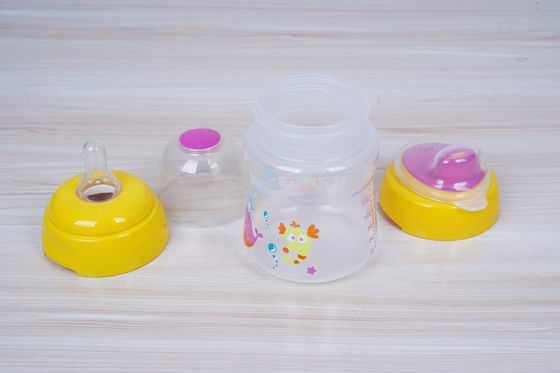 2 In 1 Nipple Suction BPA Gratis 6 Bulan 6 Ounce Baby Sippy Cup