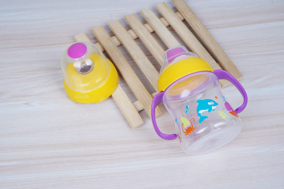 2 In 1 Nipple Suction BPA Gratis 6 Bulan 6 Ounce Baby Sippy Cup
