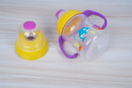 2 In 1 Nipple Suction BPA Gratis 6 Bulan 6 Ounce Baby Sippy Cup