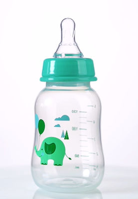 5oz 130ml Food Grade Silicone PP Botol Susu Bayi Baru Lahir