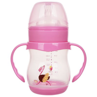 Botol Susu Bayi Baru Lahir ISO 160ml Double Handle PP