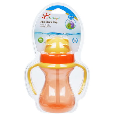 Drop Proof 9oz 290ml Children Baby Weighted Straw Cup