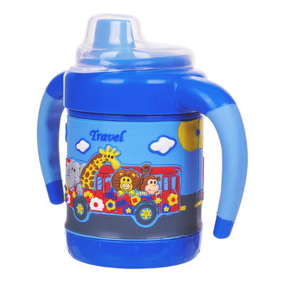 Bebas Tumpahan BPA Gratis 6 Bulan 6 Ounce Baby Drinking Cup