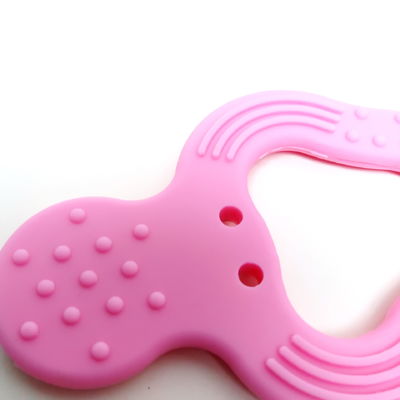 Kekuatan Air Mata Bayi Silicone Teether 3 Bulan