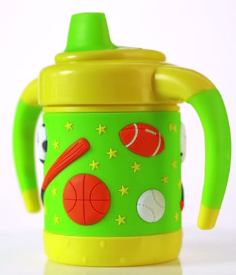 OEM 6oz 160ml Baby Weighted Straw Cup Soft TPE Spout