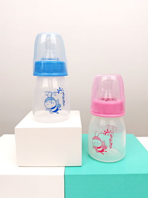 Mini Standard Neck 2oz 60ml Botol Susu Bayi Baru Lahir Dengan Kotak Jendela