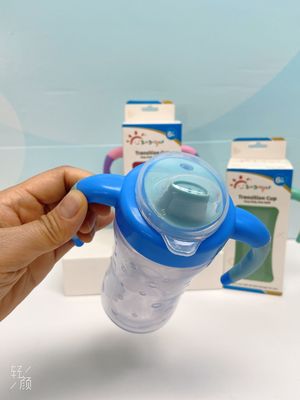 9 Ons Baby Sippy Cup Dengan Fleksibel Cerat BPA GRATIS