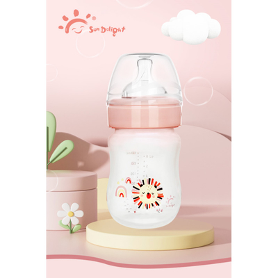 PP 6 oz Polypropylene botol bayi bebas BPA
