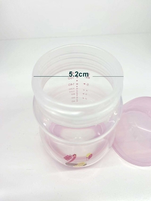 PP 6 oz Polypropylene botol bayi bebas BPA