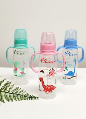 Botol Susu Bayi Baru Lahir BPA Free Double Handle PP
