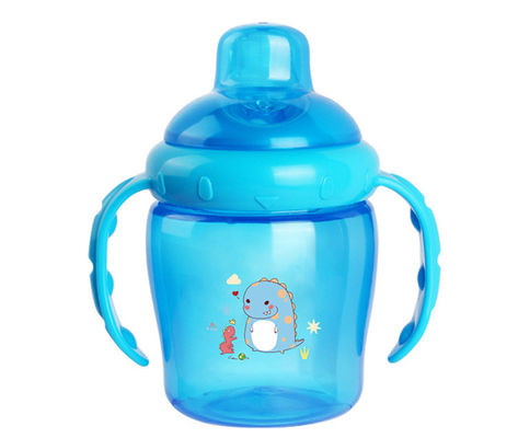 (BARU ) 225ml PP SIPPY CUP DENGAN GANDA GANDA NON-TUMPAHAN